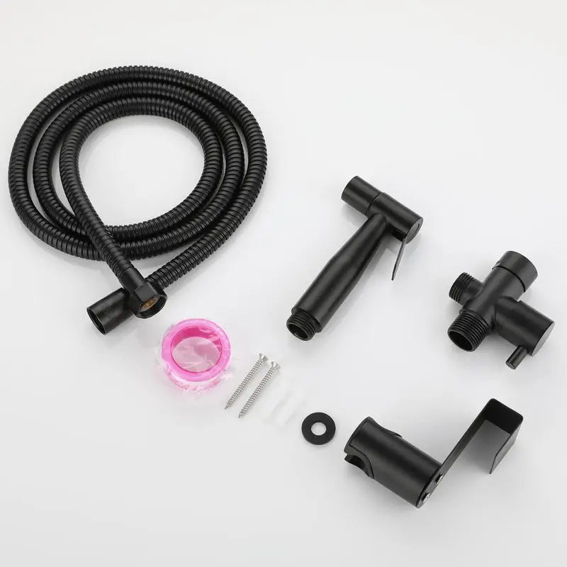 Handheld Toilet Bidet Sprayer | Stainless Steel with Brass Valve