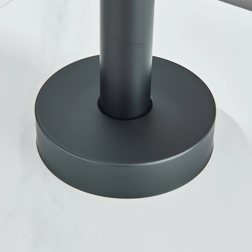 Black Bathroom Bathtub Faucet With Hand Shower Hot and Cold Faucet Floor Mounted Tub