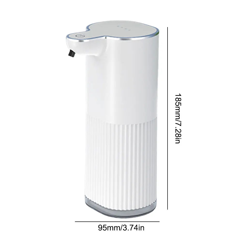 Automatic Wall-Mounted Soap Dispenser – USB Rechargeable Touchless Sensor with Adjustable Foam & Liquid Output (360 ml)