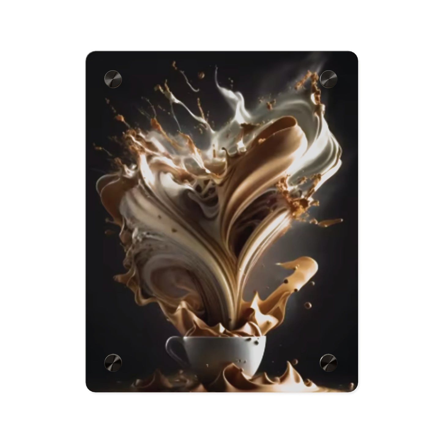 Stylish Acrylic Wall Art Panels | Modern Home Decor, Coffee Lover Art