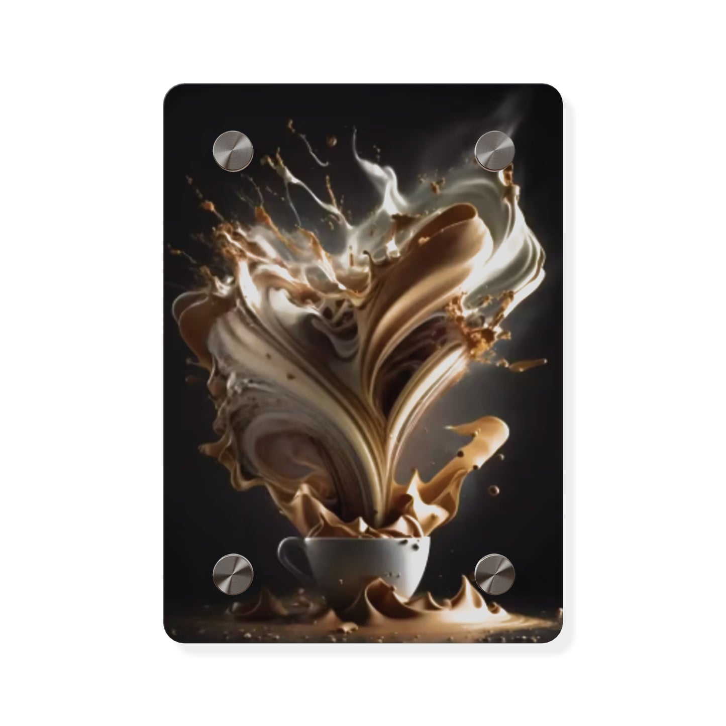 Stylish Acrylic Wall Art Panels | Modern Home Decor, Coffee Lover Art