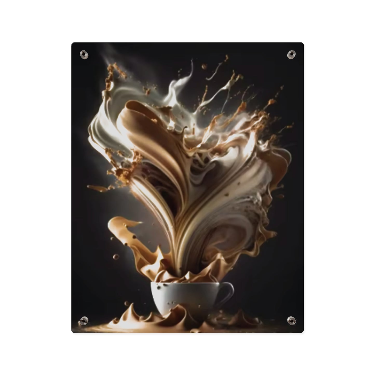 Stylish Acrylic Wall Art Panels | Modern Home Decor, Coffee Lover Art