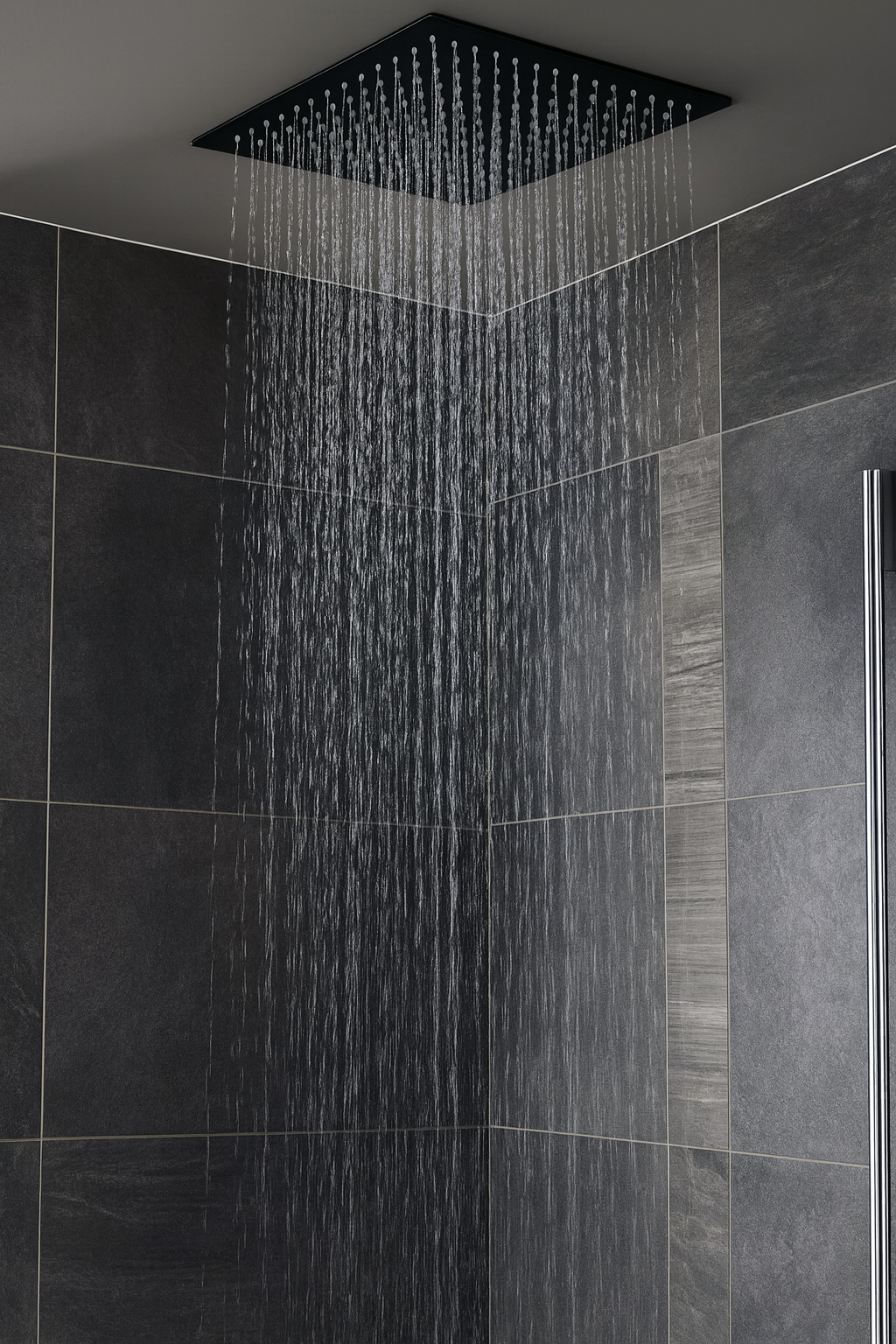 16 Inch Luxury Ultrathin Rainfall Shower Head – Stainless Steel Chrome/Nickel