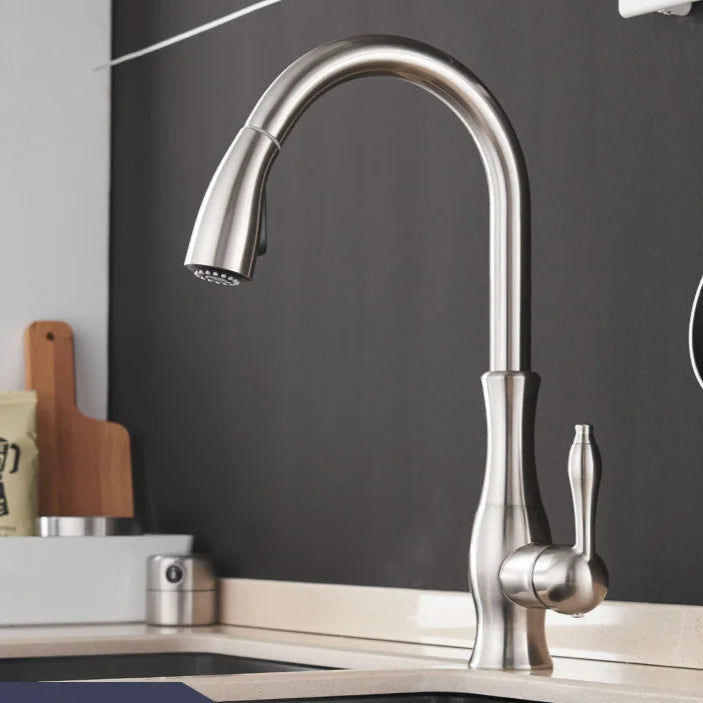 Brushed nickel
