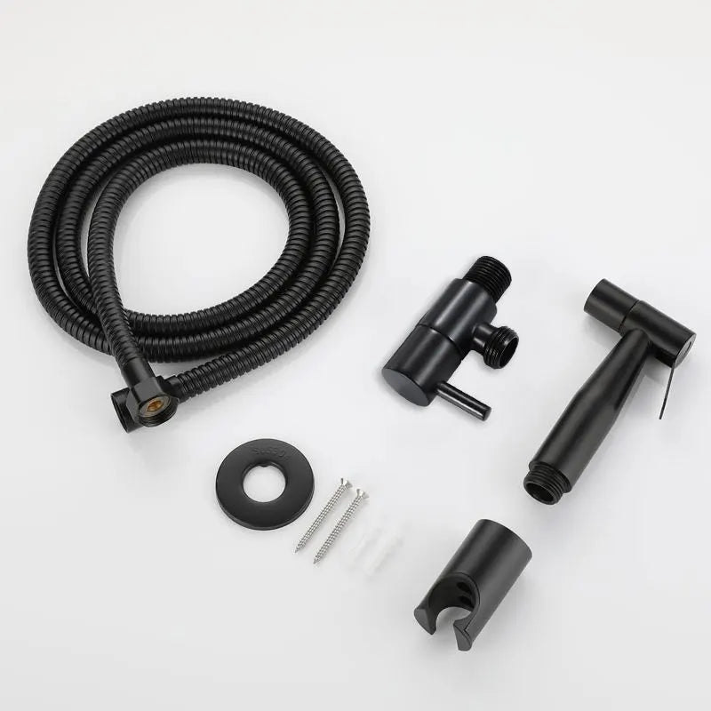 Handheld Toilet Bidet Sprayer | Stainless Steel with Brass Valve