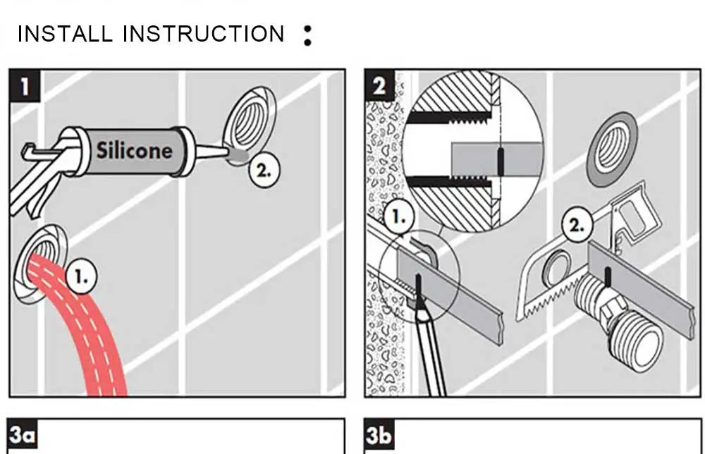 Black Digital Display Thermostatic Shower Faucet – 4-Way Rainfall Mixer Tap with Shelf & Bidet Faucets