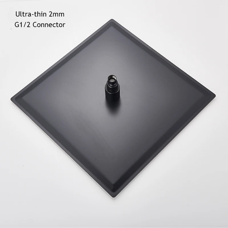 16 Inch Luxury Ultrathin Rainfall Shower Head – Stainless Steel Chrome/Nickel