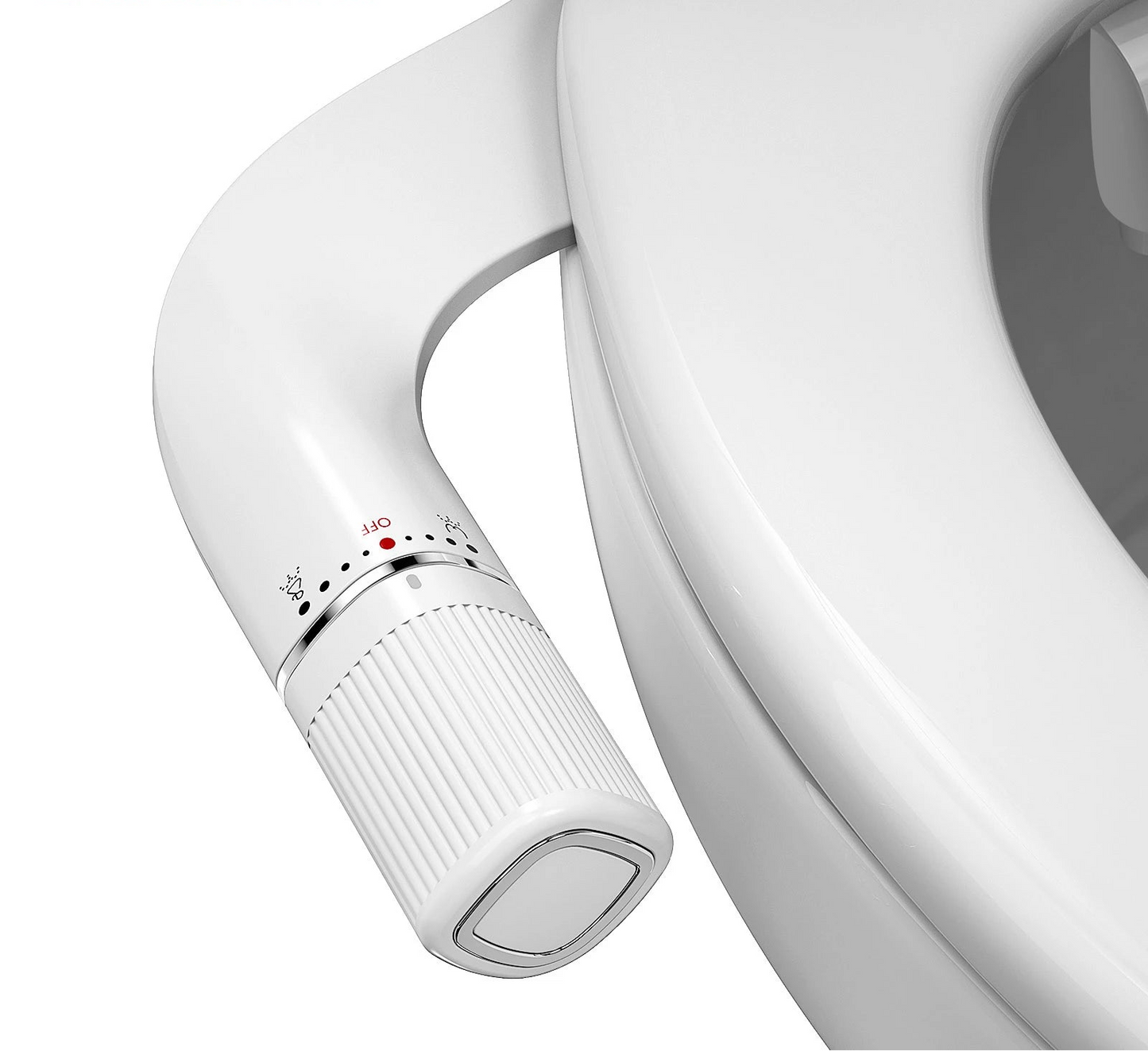 Samodra Dual-Nozzle Non-Electric Toilet Bidet Attachment (Brass Inlet)