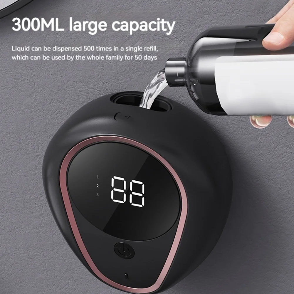 Automatic Foam Soap Dispenser – Wall-Mounted Touchless Hand Sanitizer Machine for Bathroom & Kitchen