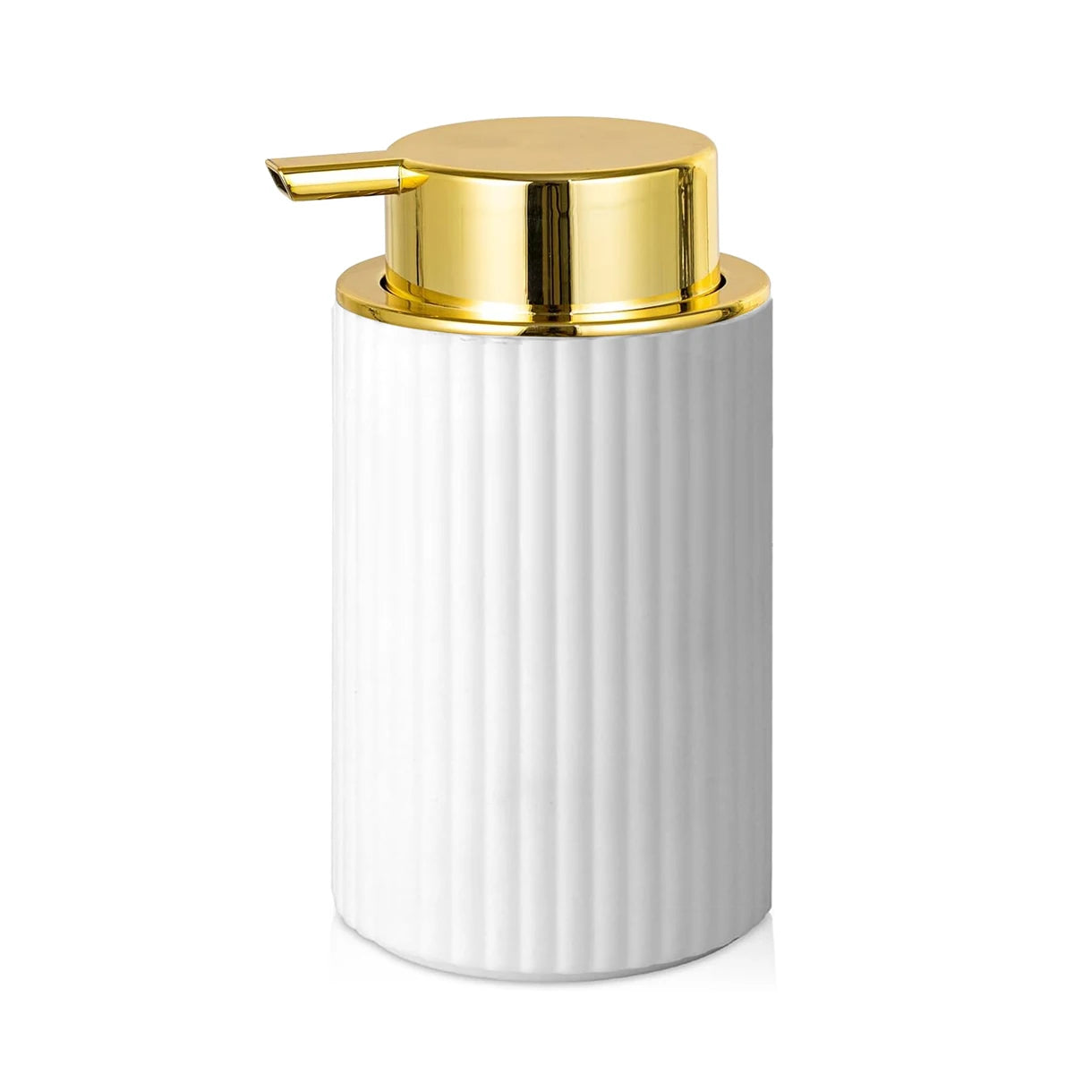 Black Foaming Hand Soap Dispenser – Refillable Pump Bottle for Bathroom or Kitchen