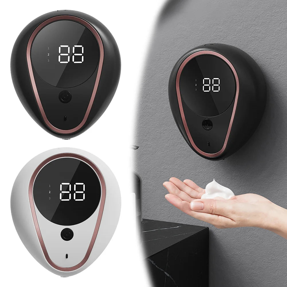 Automatic Foam Soap Dispenser – Wall-Mounted Touchless Hand Sanitizer Machine for Bathroom & Kitchen