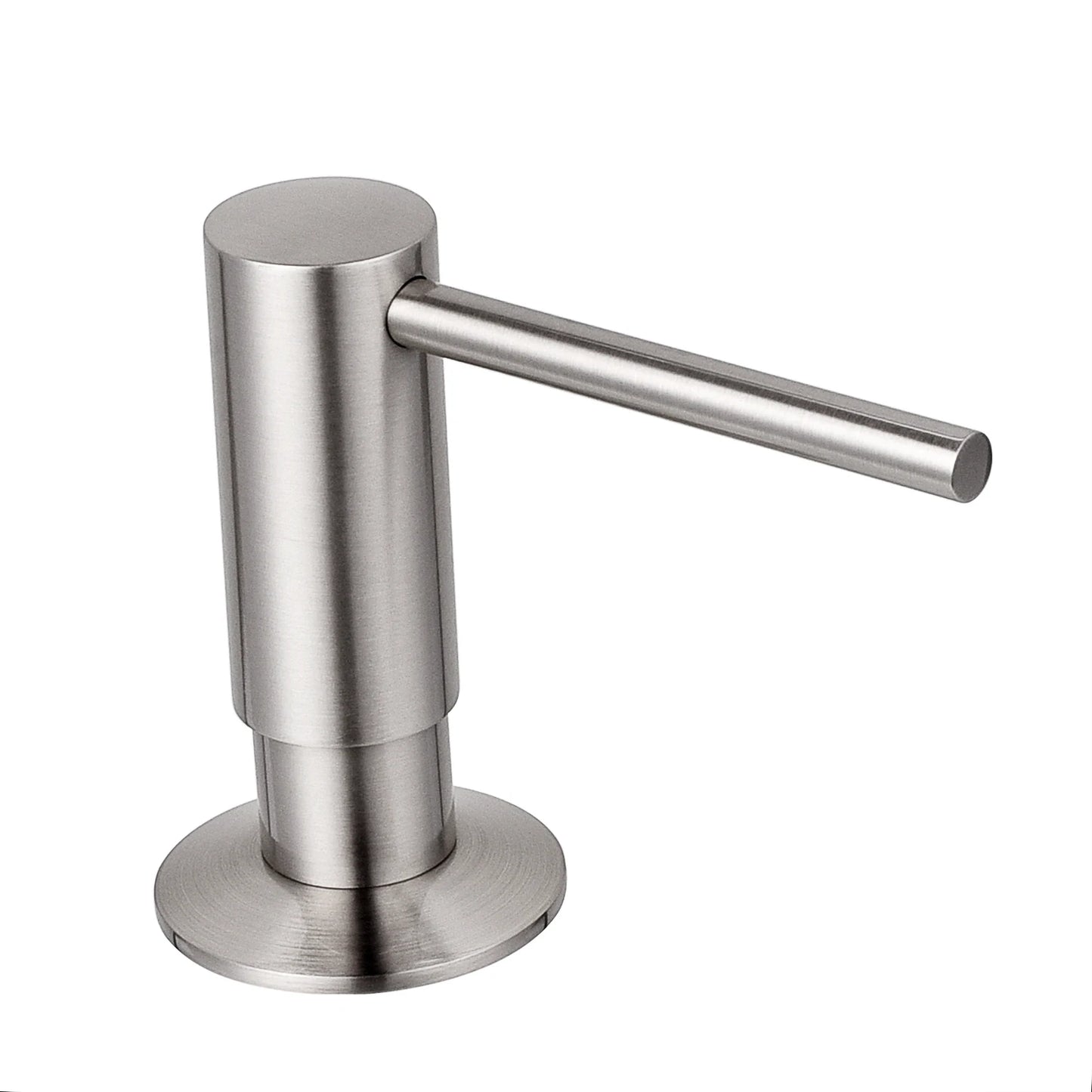 Samodra Black Built-In Soap Dispenser | Brass Pump & 500ml Bottle