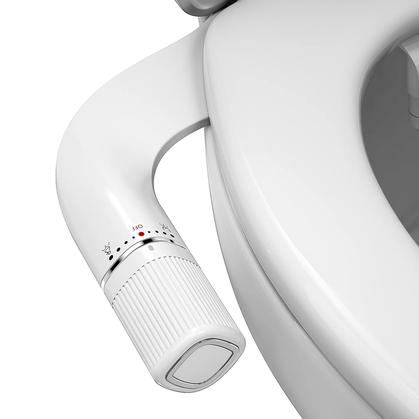 Samodra Dual-Nozzle Non-Electric Toilet Bidet Attachment (Brass Inlet)