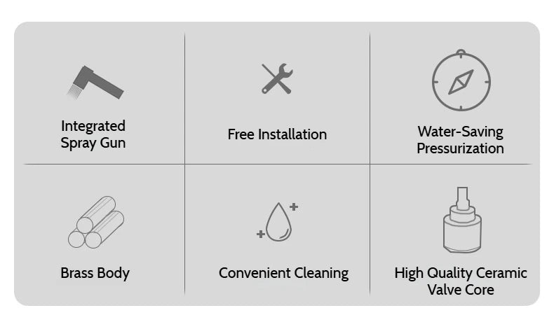 Wall-Mounted Brass Bathtub Faucet with Long Spout and Spray Gun – Hot & Cold Mixer Tap