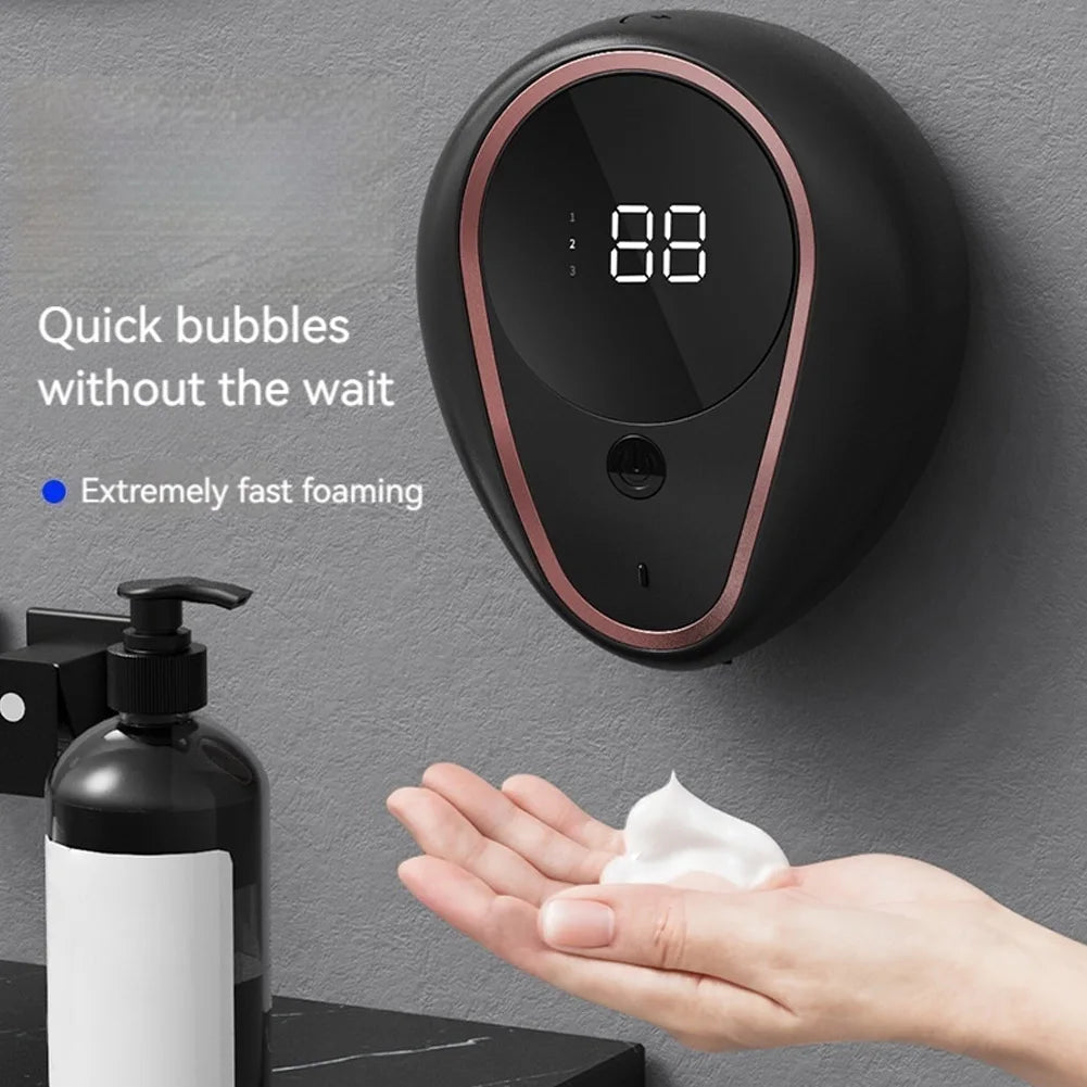 Automatic Foam Soap Dispenser – Wall-Mounted Touchless Hand Sanitizer Machine for Bathroom & Kitchen