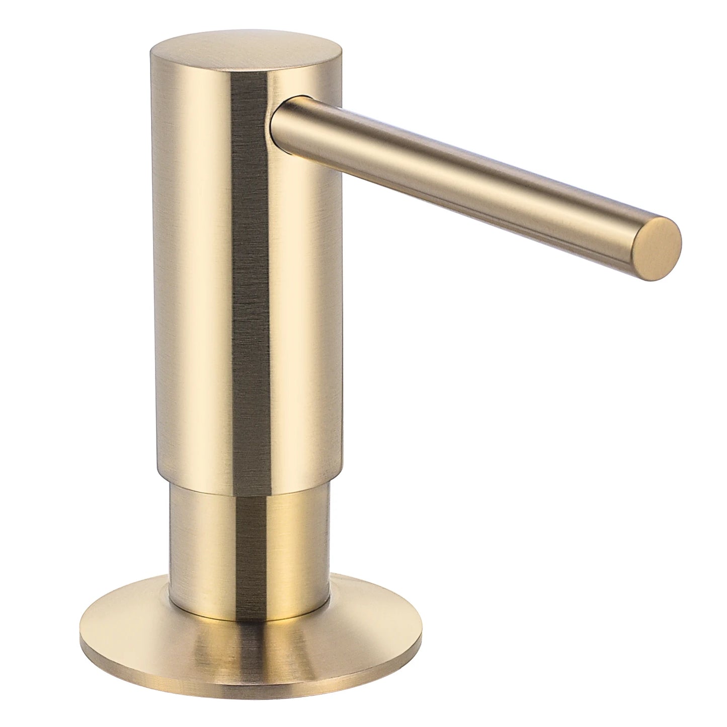 Samodra Black Built-In Soap Dispenser | Brass Pump & 500ml Bottle