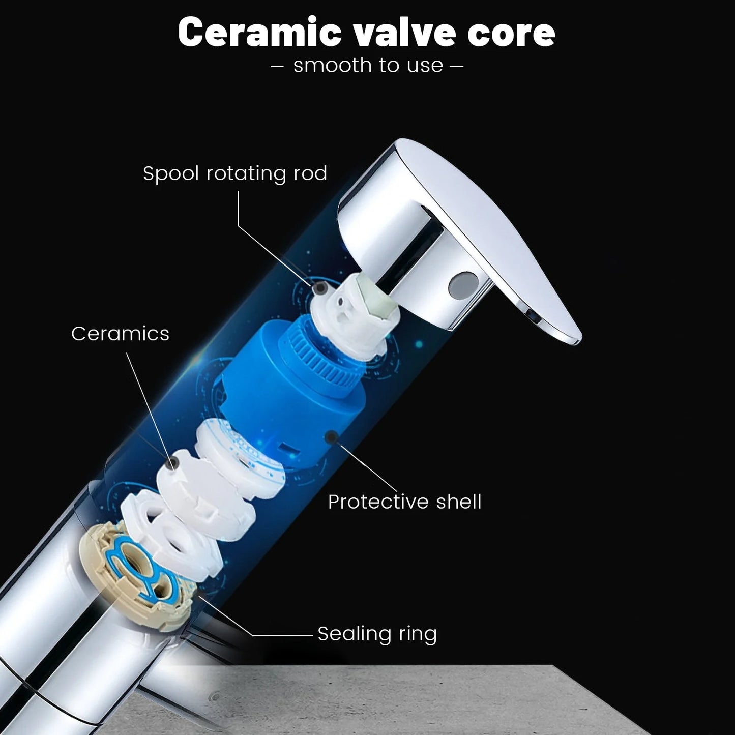 Stainless Steel 1080° Swivel Faucet | Kitchen & Bathroom Mixer Tap